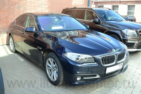 BMW 5 F10 тонировка LLumar SA15