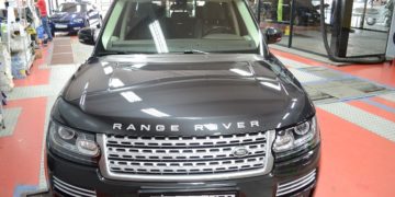 Range Rover Антигравийный материал LLumar PPF Gloss